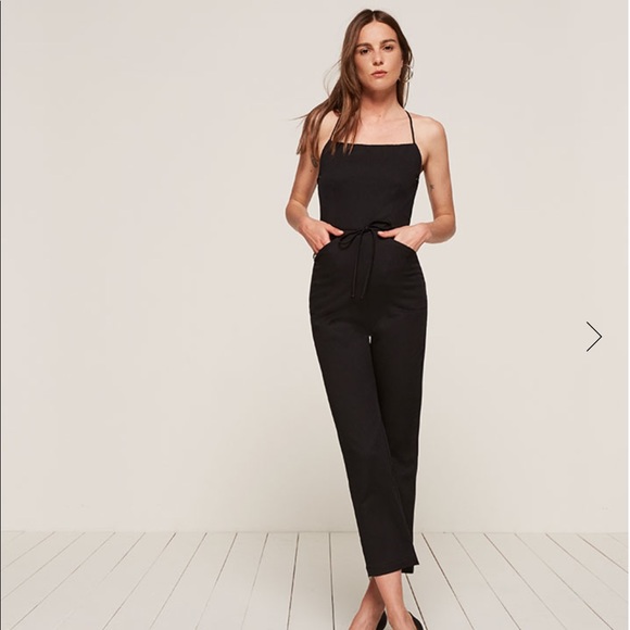 reformation rufus jumpsuit